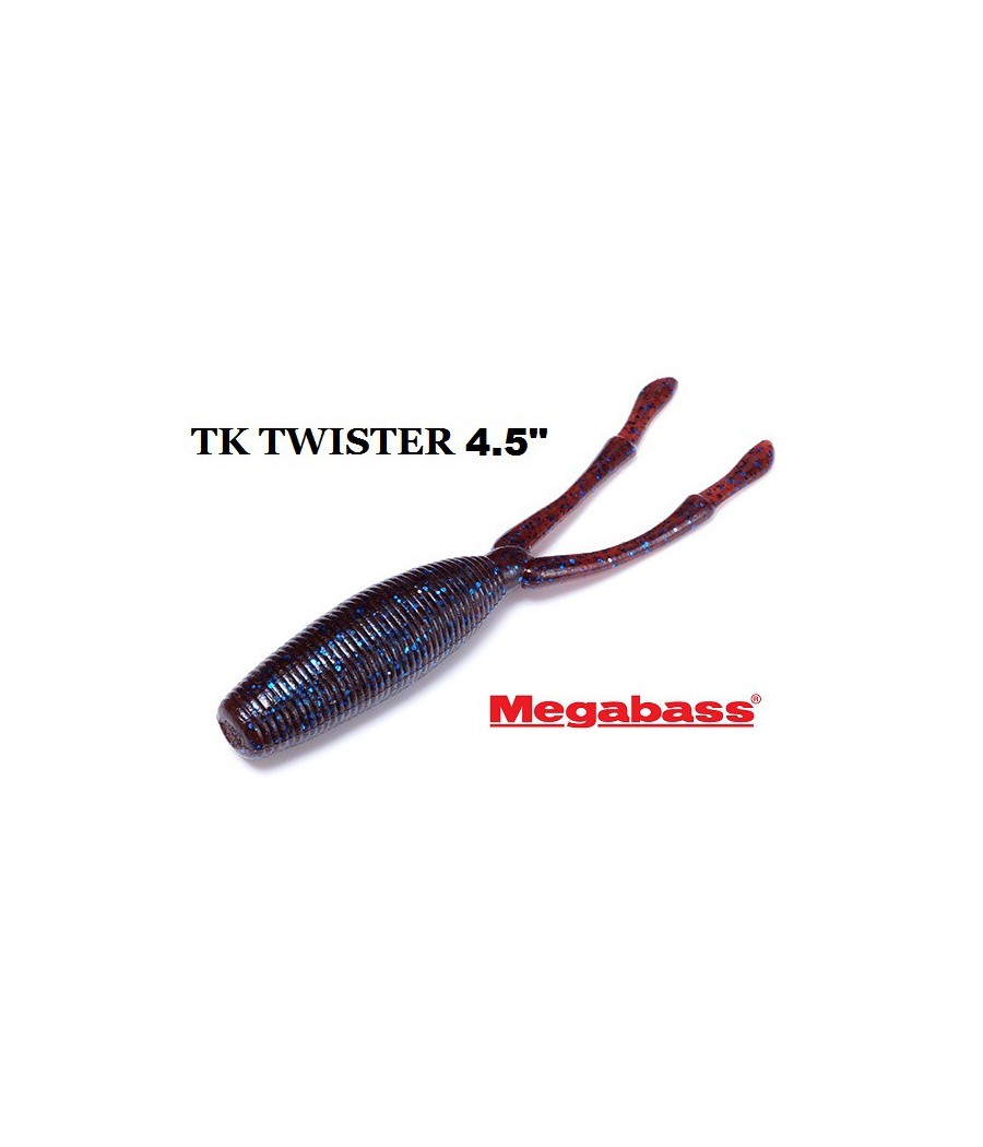 MEGABASS TK TWISTER 4.5"