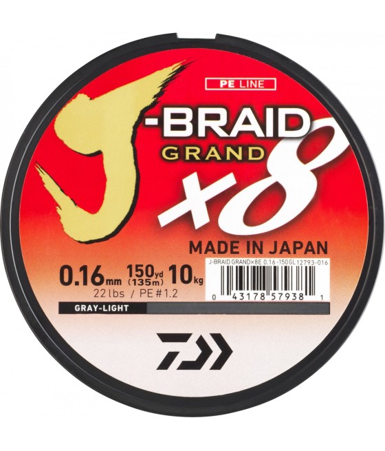 DAIWA J-BRAID GRAND X8 135m