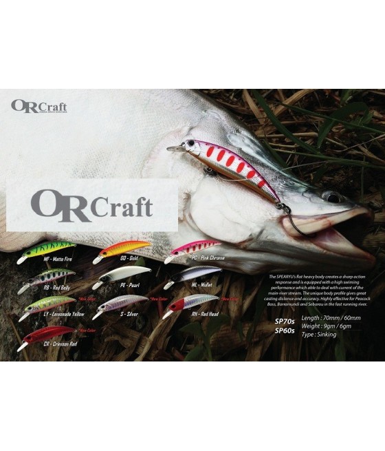 OR CRAFT SPEARYU LURE 70