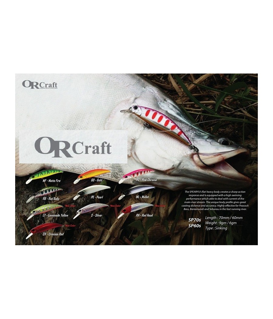 OR CRAFT SPEARYU LURE 70