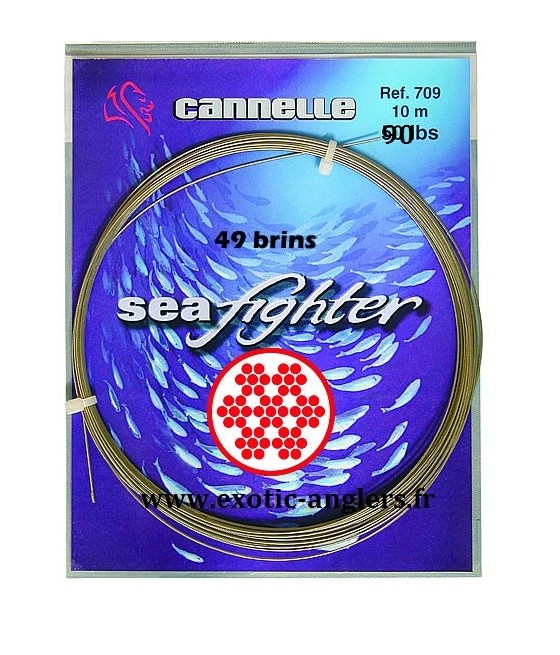 SEA FIGHTER - ACIER INOX 49 Brins ( 7X7 ) 