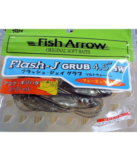 FISH ARROW FLASH J GRUB - 75mm - PAR 5