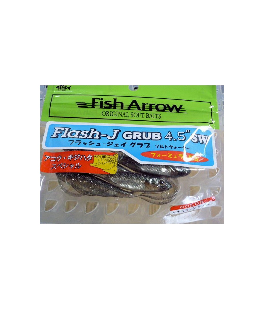 FISH ARROW FLASH J GRUB - 75mm - PAR 5