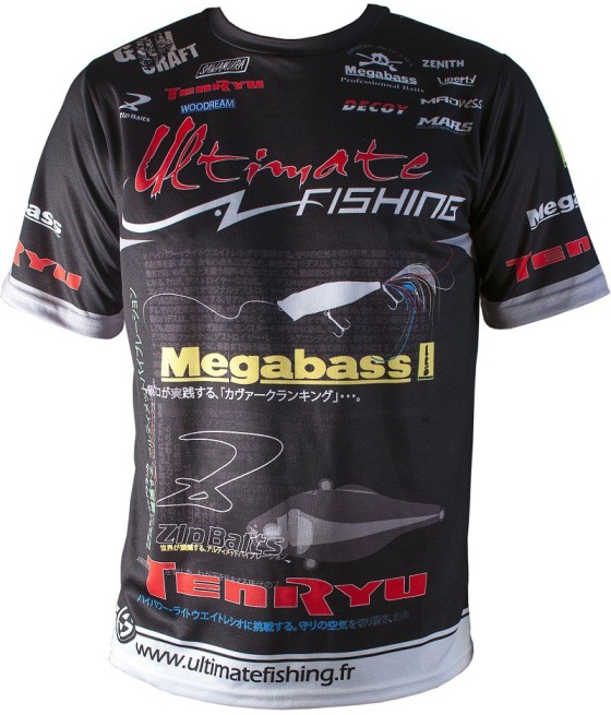 ULTIMATE FISHING - TEE SHIRT  COMPETITION - NOIR 